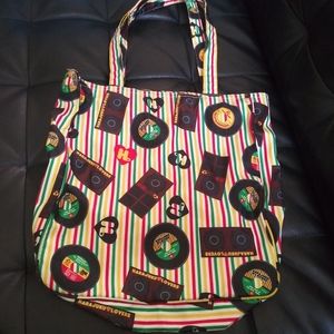 Harajuku Lovers Rasta Records Tote
